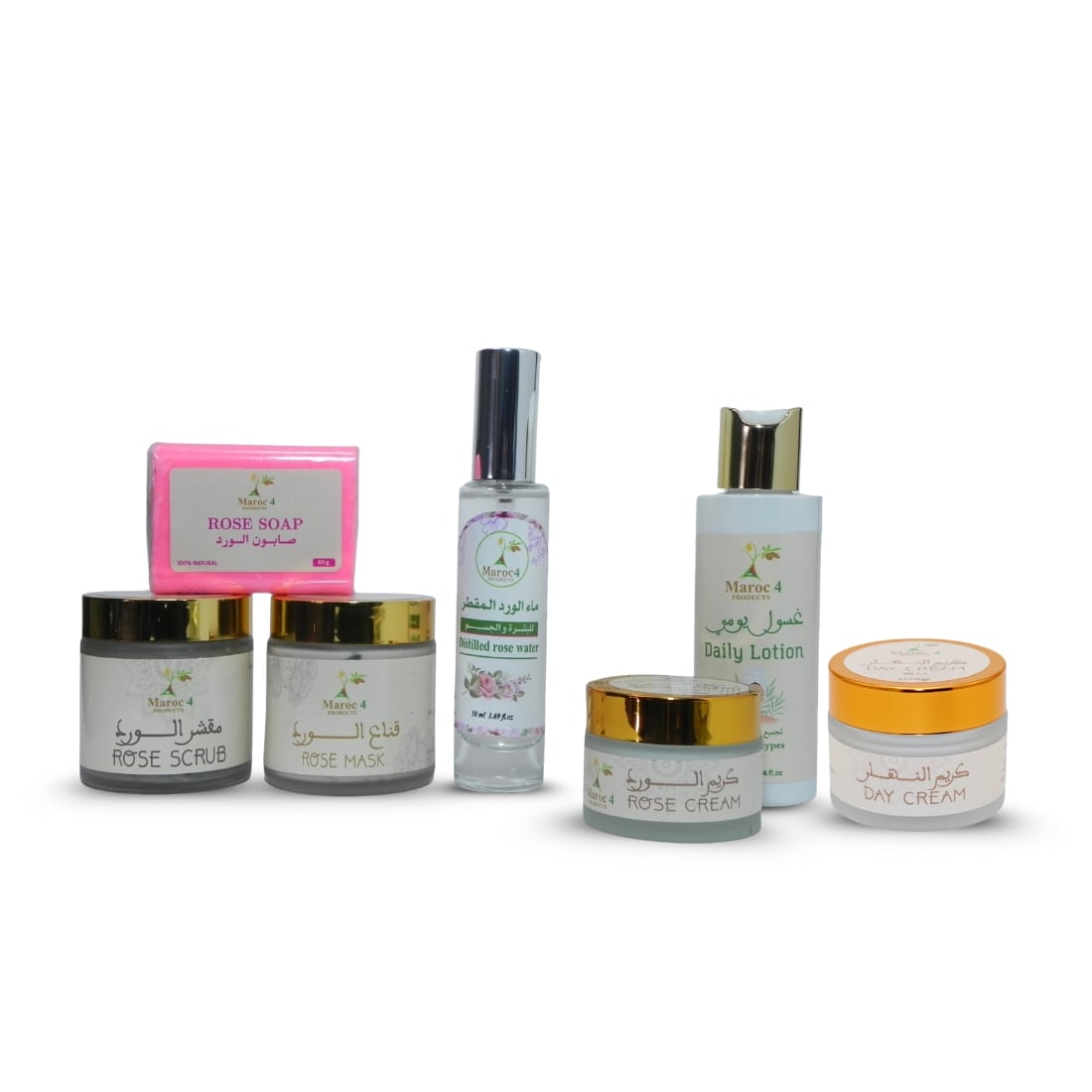 مجموعة الورد - غنية بزيت الورد المغربي