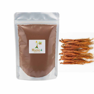 عشبة الجنسنج - الاحمر