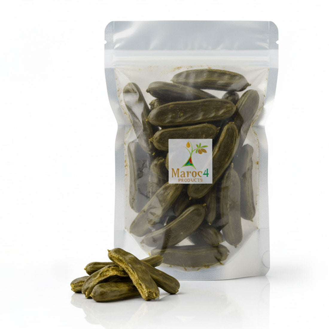 عشبة الخروب - غير مطحون