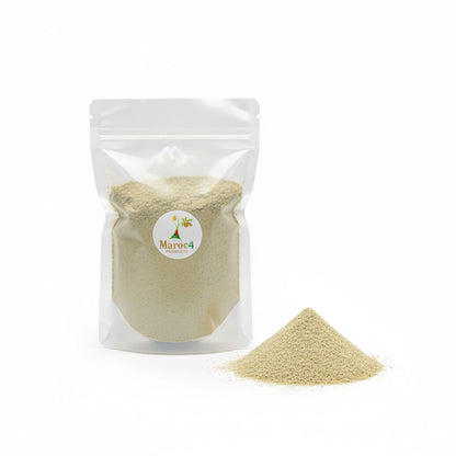 عشبة شرش الزلوع مطحونة