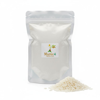 الأرز مطحون