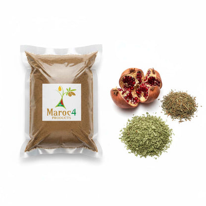 صباغة الشعر بالأعشاب - اللون البني