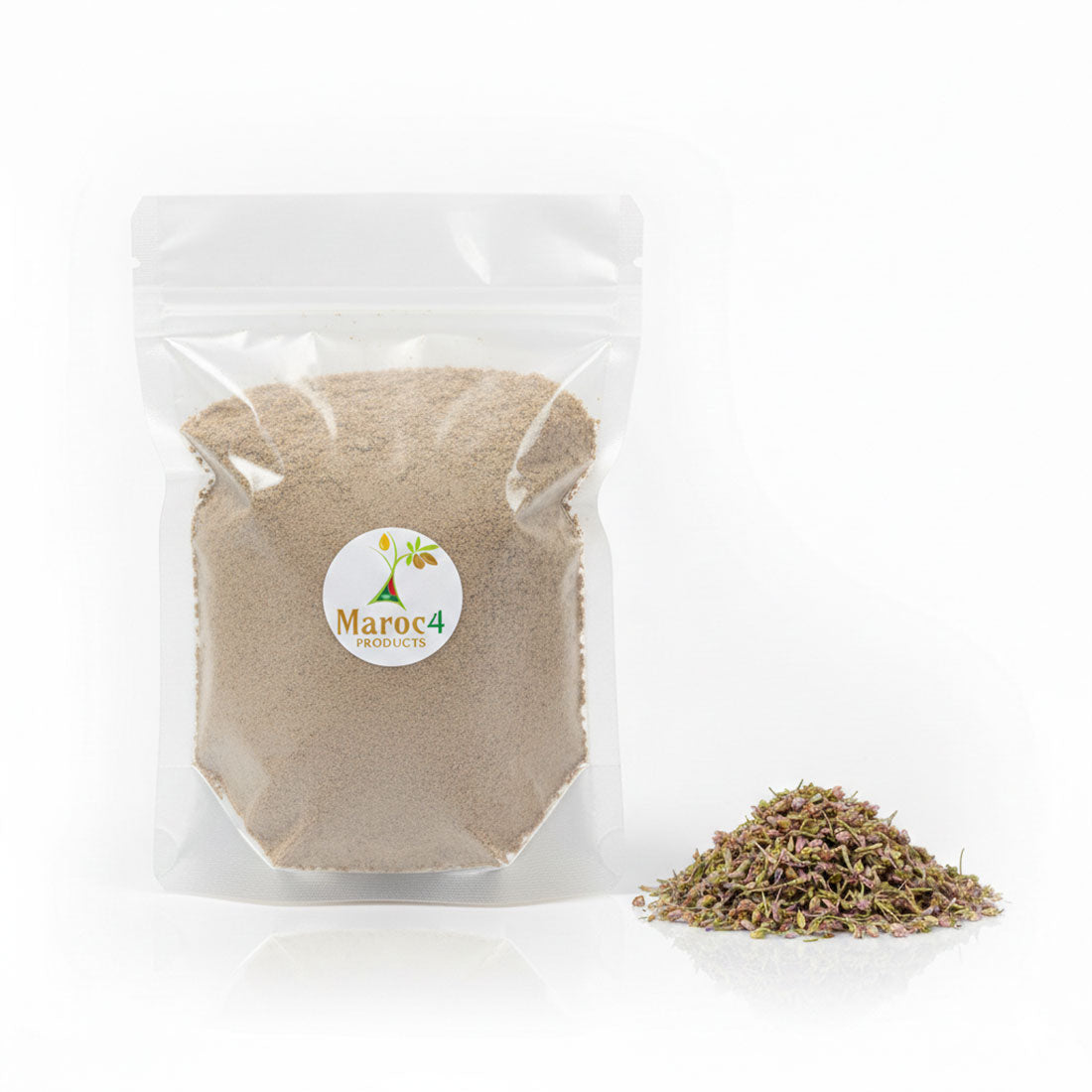 عشبة الخلنج مطحونة