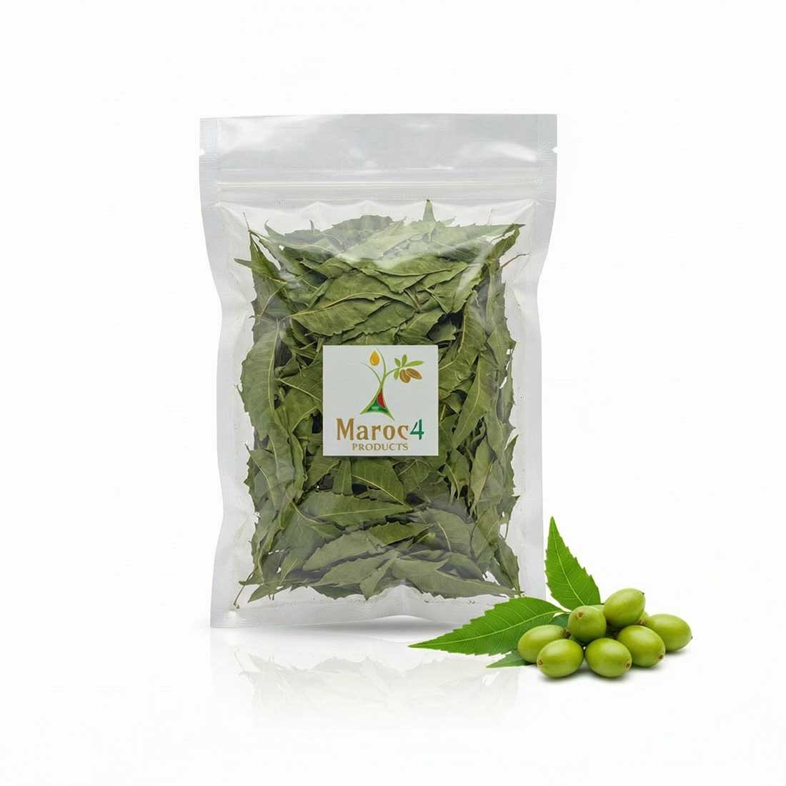 عشبة النيم - اوراق