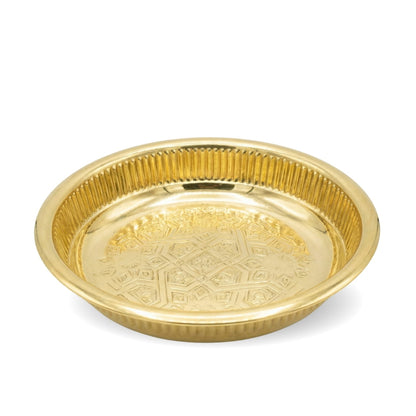 وعاء نحاسي متوسط كبير