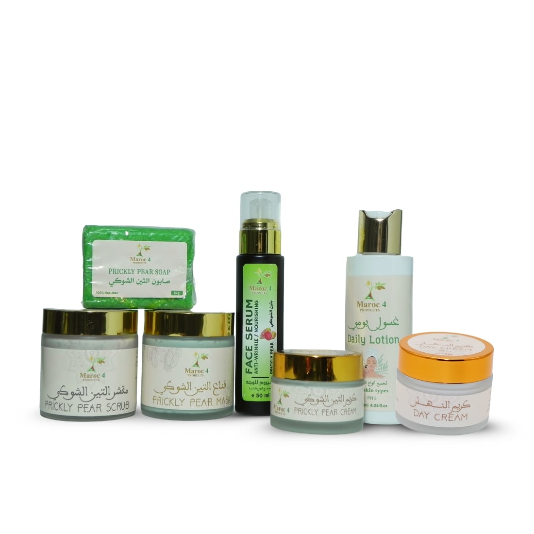 مجموعة التين الشوكي للوجه