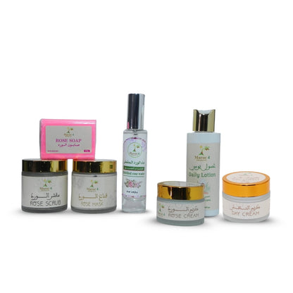 مجموعة الورد - غنية بزيت الورد المغربي