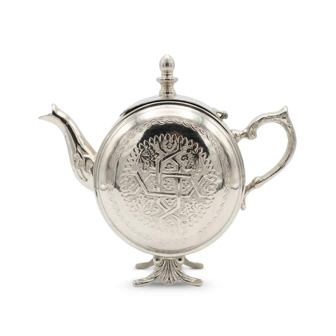 إبريق شاي مغربي أصلي | براد أتاي تقليدي